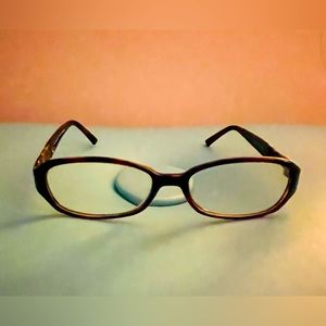 Fendi Eye Glasses Frames Brown Tortoise Rectangular F741 238